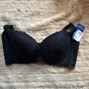 Black Lace Bra